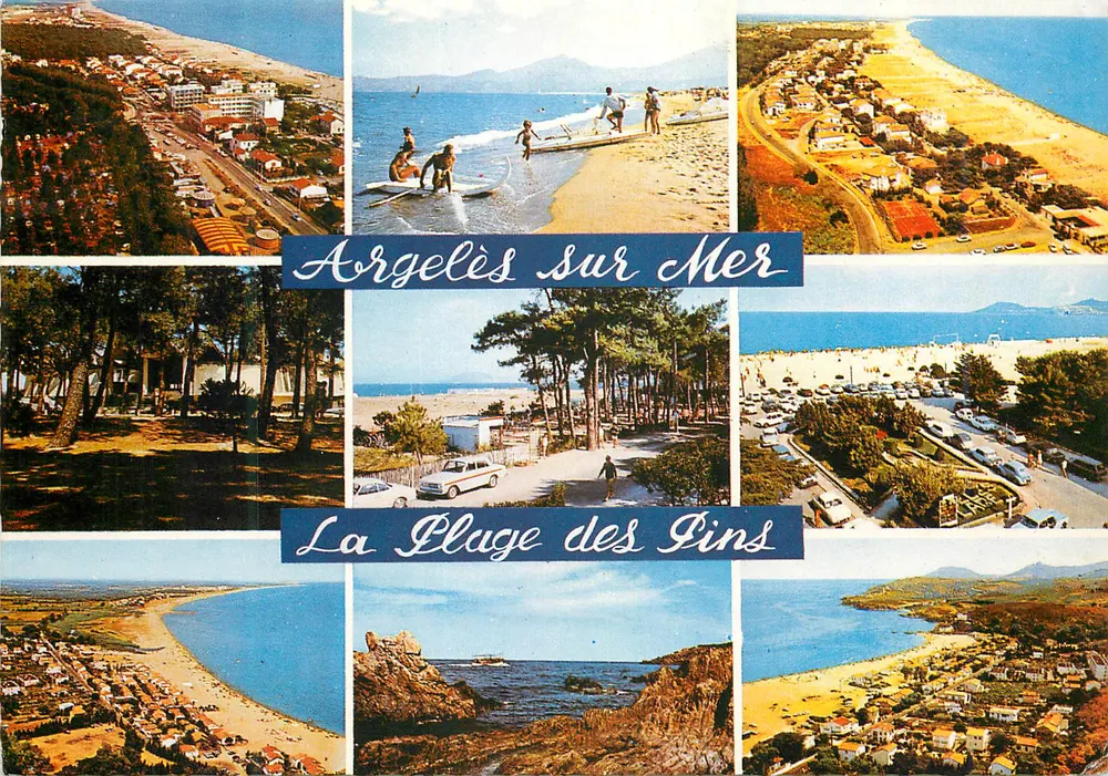 Argelès-sur-Mer — La Plage des Pins — Éditions Argelès-sur-Mer, n° 3165 - Recto