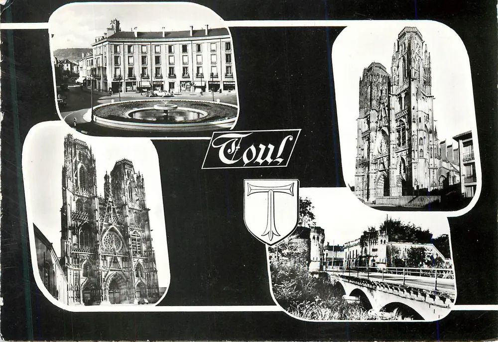 Toul — vista panorâmica — Edições 'La Cigogne' - Frente