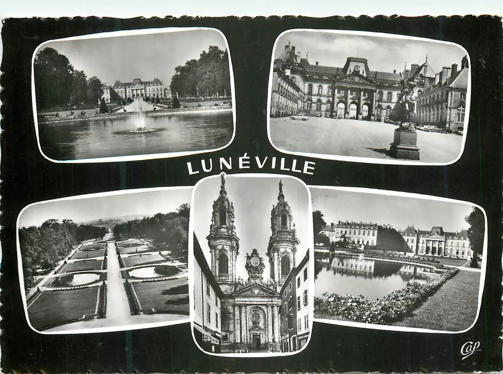 Lunéville — Panoramablick — C. A. P., rue Letellier, Paris - Vorderseite