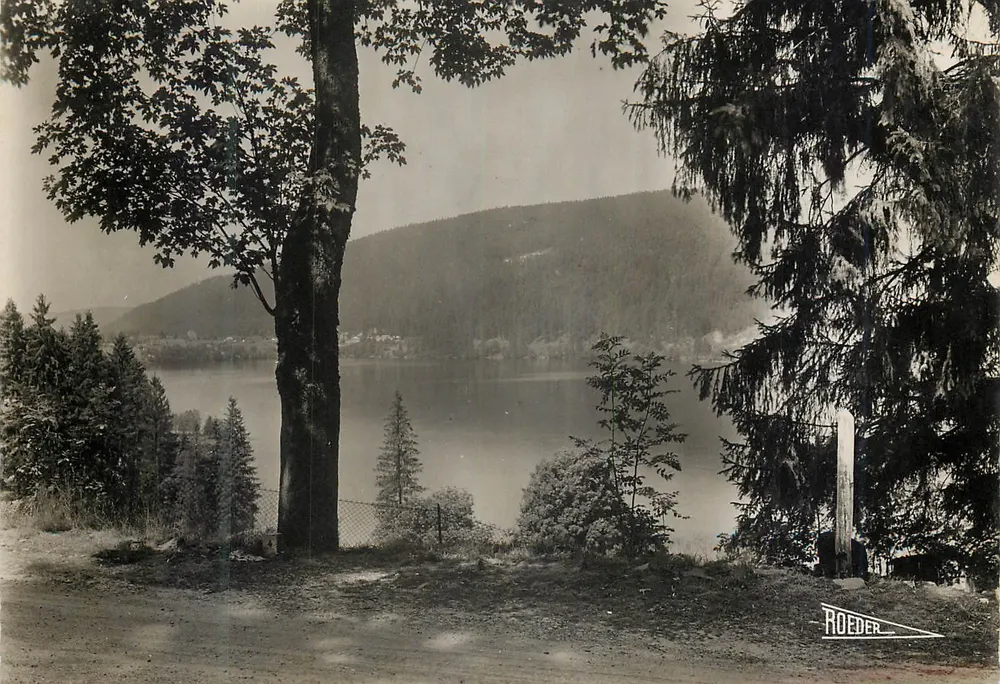 Paisagem do Lago de Gérardmer — Éditions V. Roeder, Nancy - Frente