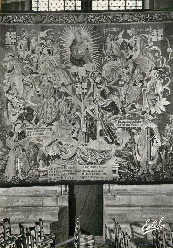 Cathédrale de Reims — Tapisseries célèbres — Éditions de Lavelle & Estel - Recto