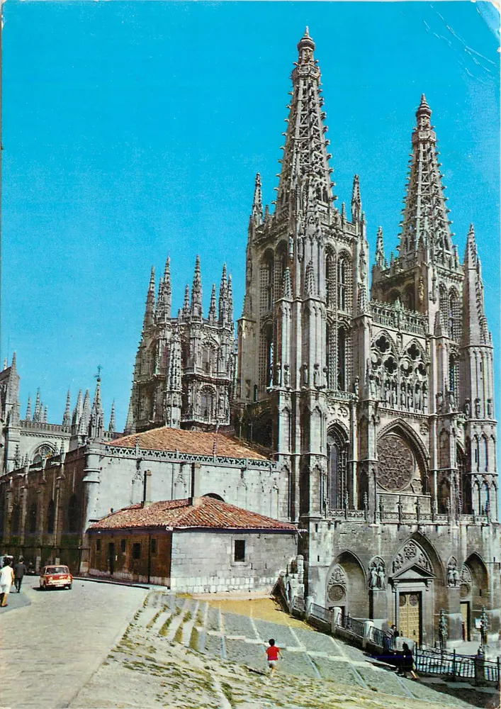 Burgos — Cathédrale — Éditions Inter (Espagne) n°47 - Frente