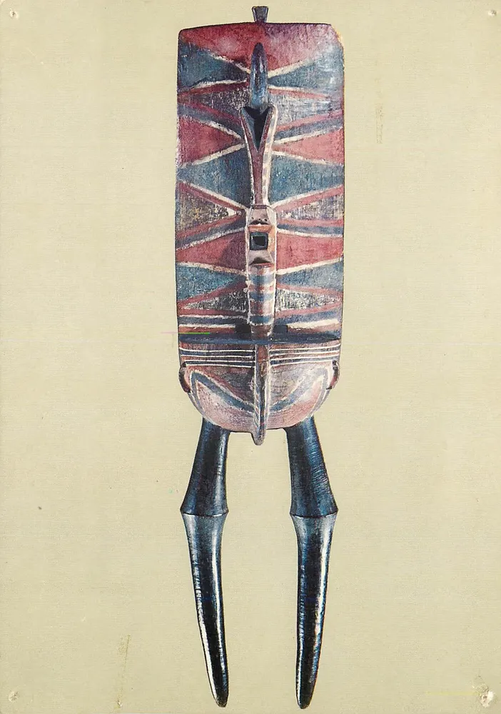 Masken des Initiations-Schmieds — Bobo (Haute-Volta) — Museum für Afrikanische und Ozeanische Künste, Paris - Vorderseite