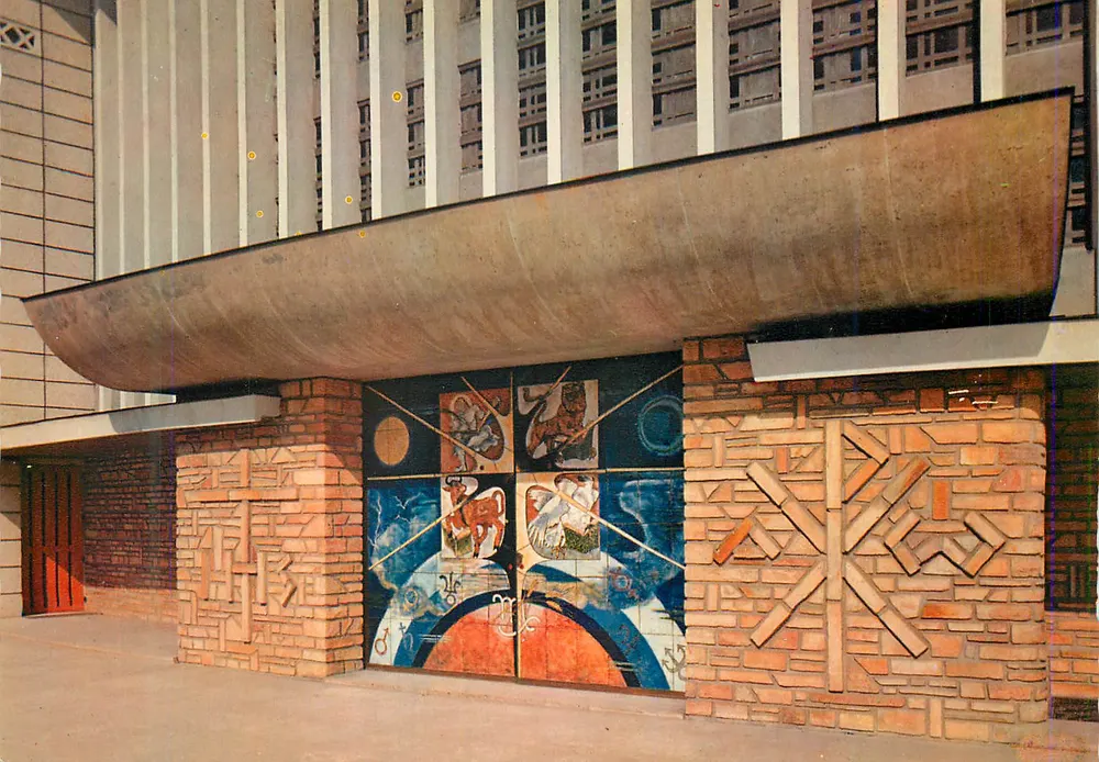 Hauptportal der Kirche Notre-Dame — Epinal (Vosges) — Editions La Cigogne - Vorderseite