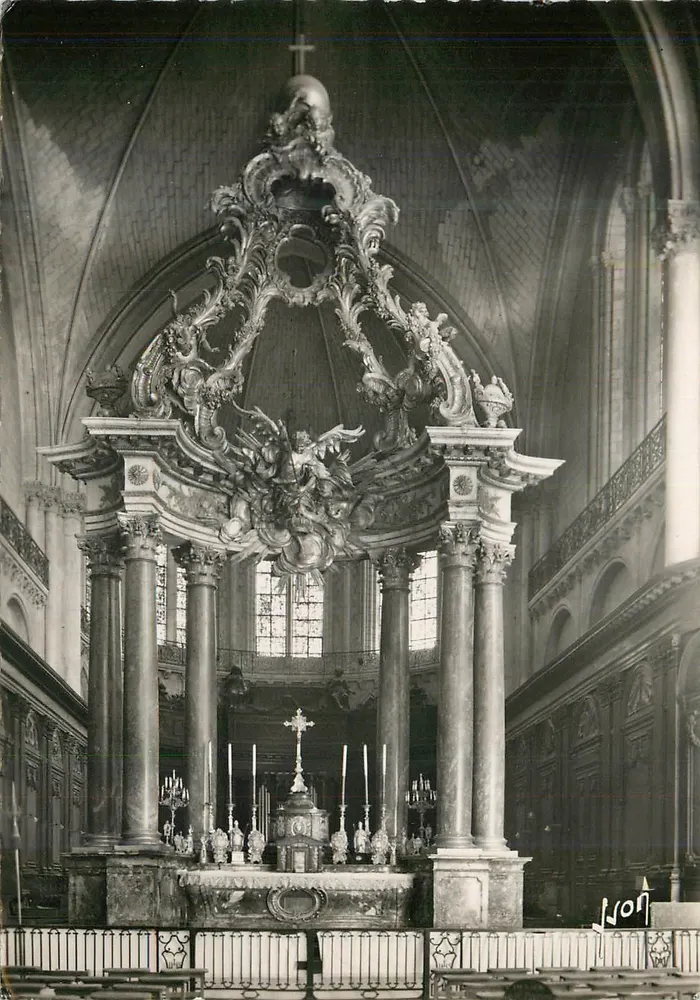 Angers (Maine-et-Loire) — Das Meisteraltar der Kathedrale — Éditions d'Art Française - Vorderseite