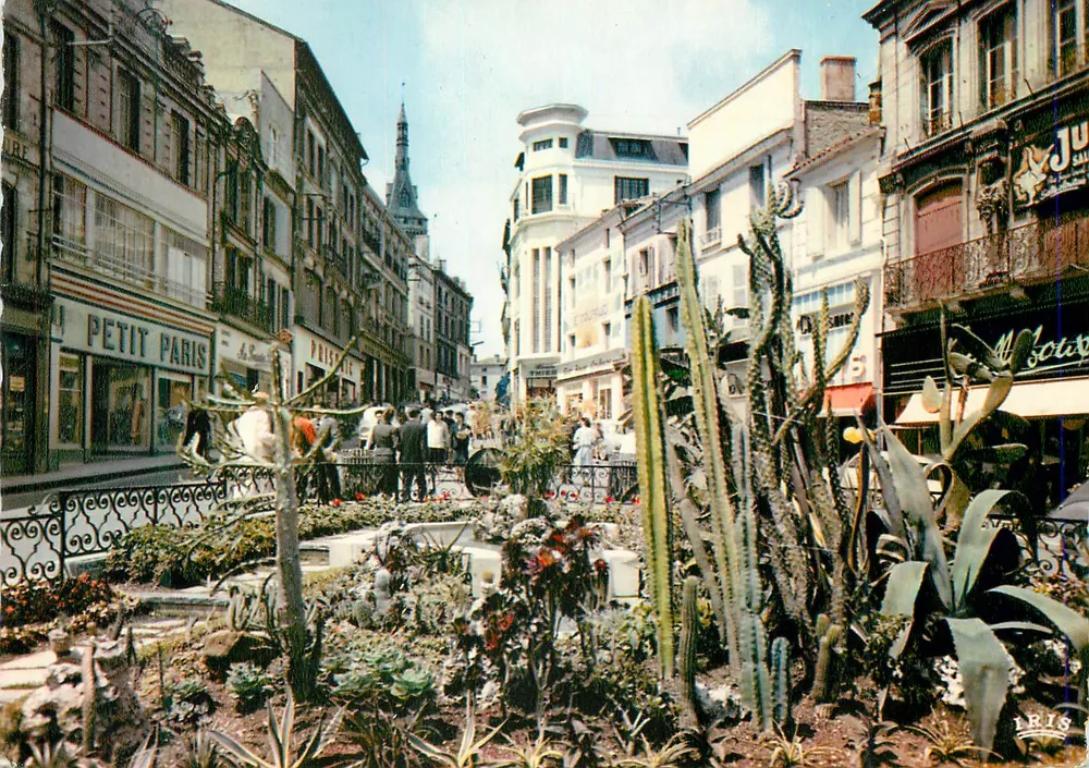 Jardim da Praça Marengo — Angoulême — Edições La Cigogne - Frente
