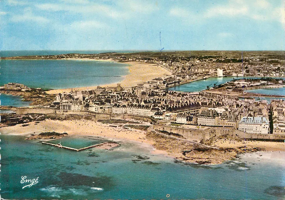 Saint-Malo — Allgemeiner Blick — Verlag EMEGRIN, Nr. 104 - Vorderseite