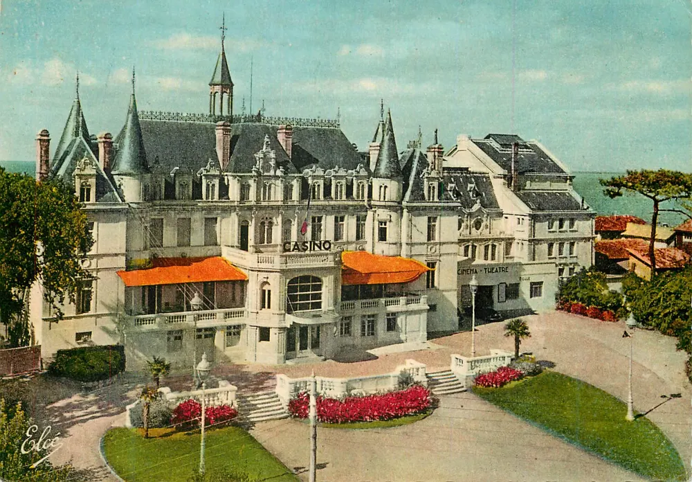 Arcachon — Le Casino de la Plage — Éditeur Elcée - Recto