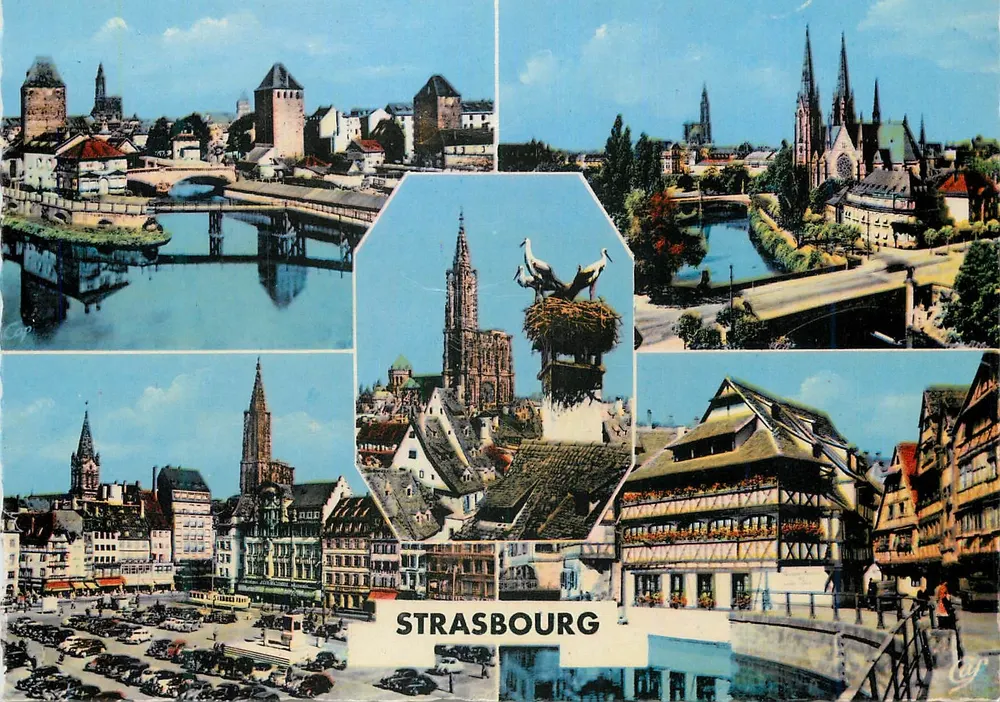 Straßburg — Panoramablick — Photomécaniques des Arts, n°43 - Vorderseite
