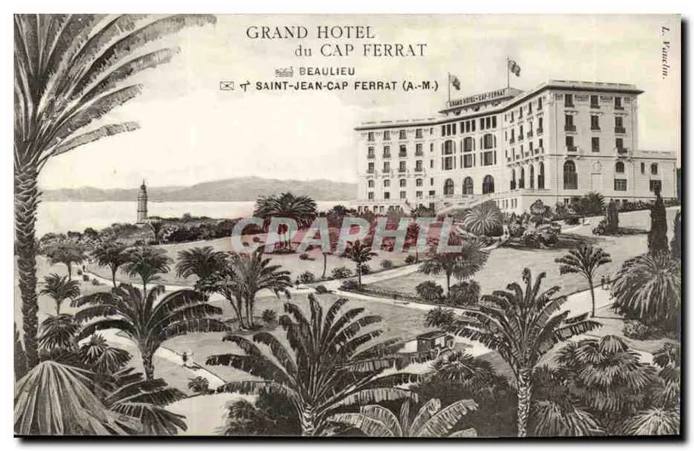 Grand Hotel du Cap Ferrat — Saint-Jean-Cap-Ferrat (A.-M.) — L. Vautlin - Recto