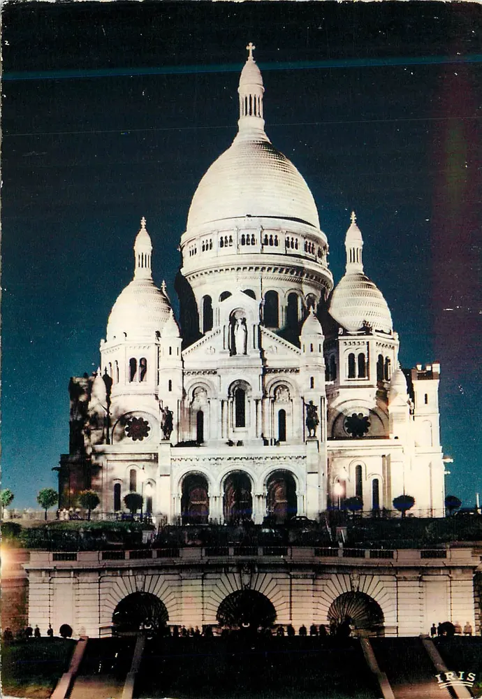 Il Sacro Cuore Illuminato — Parigi — Edizioni Chantal - Recto