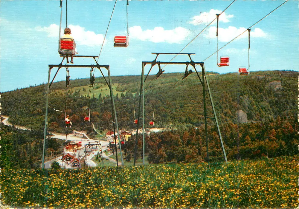 Le Col de la Schlucht — Les Hautes-Vosges — Les éditions d'art Munster - Recto