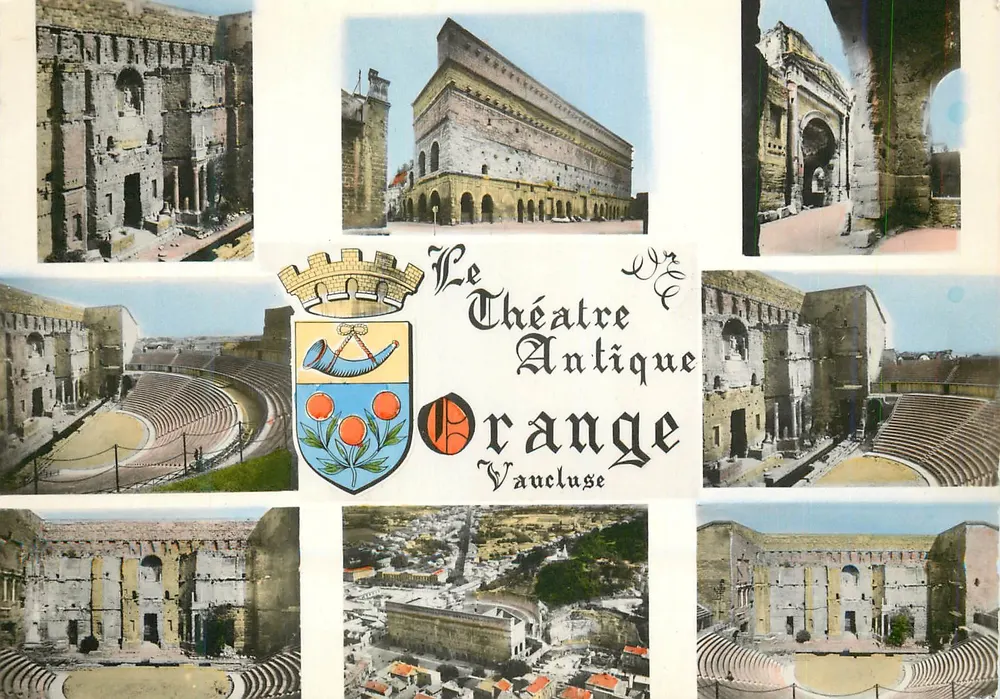 O Teatro Antigo de Orange — Vaucluse — IMP. MACON - Frente