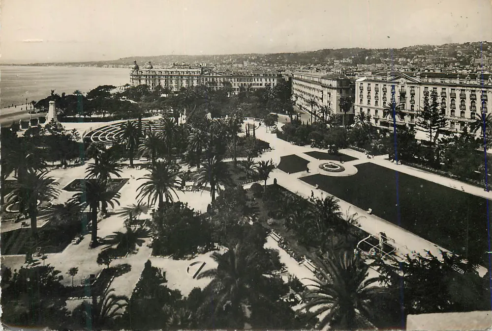 Nice — Jardins Albert — Edição Francesa - Frente