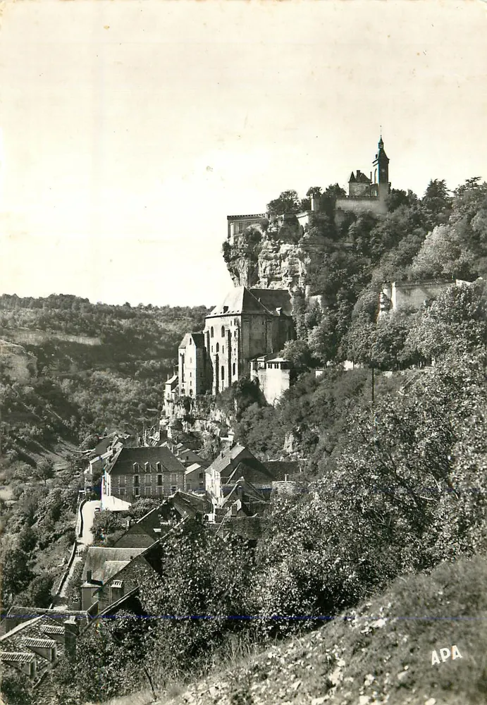 Rocamadour — Vista Geral Leste — Sté das Cartas Postais APA - Poudix - Frente