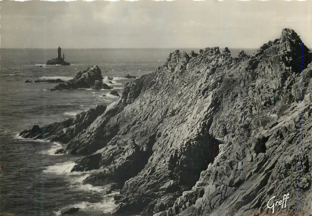 A Ponta do Raz de Sein (Finistère) — Editor Greff — n° 543 - Frente