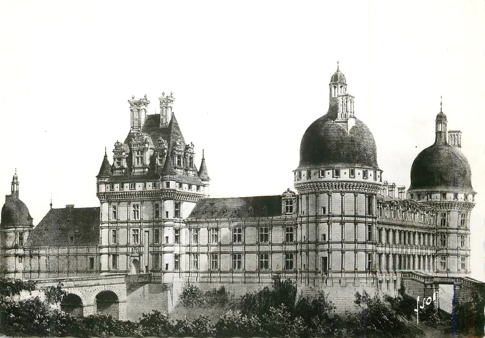 Castelo de Valençay — Indre — Edições de Arte Yvon - Frente