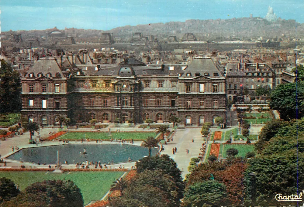 Il Luxembourg e i suoi Giardini — Parigi — Éditions Chantal - Recto