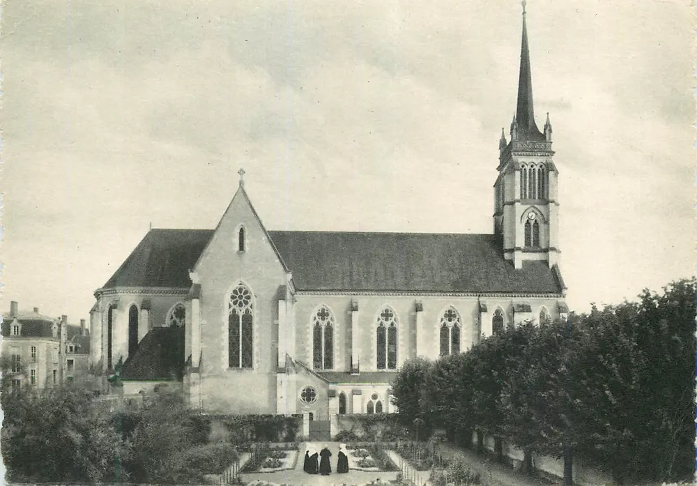 Klosterkirche — Ruillé-sur-Loir (Sarthe) — Hélio M. Lescuyer & Fils, Lyon - Vorderseite