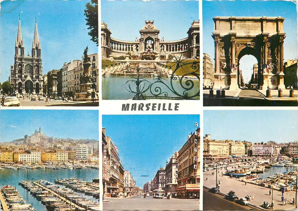Marseille — widok panoramiczny — Refleksy Prowansji - Awers