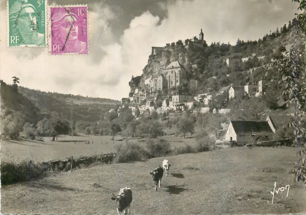 Rocamadour (Lot) — Vista geral — Éditions d'Art Française - Frente