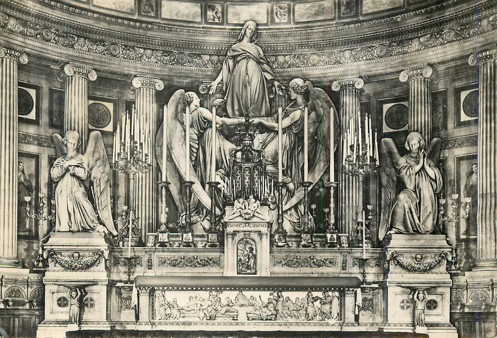Église Sainte-Madeleine — Paris — Le Maître-autel (de Marochetti) - Recto