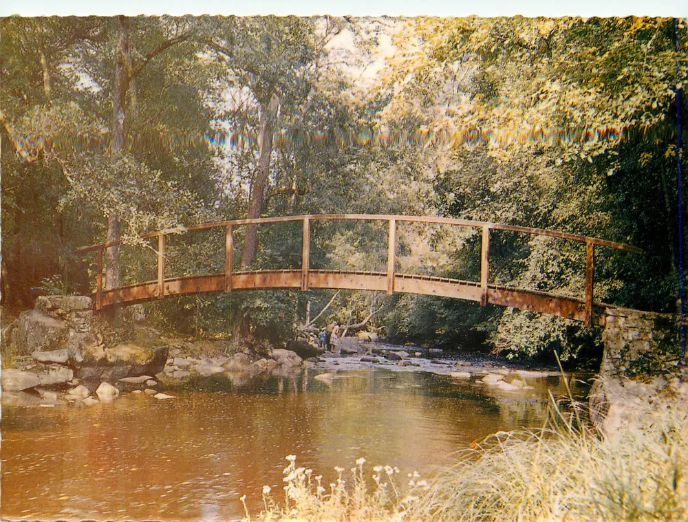 Le pont des gardes sur le Cousin — Cosne-sur-Loire (Nièvre) — Les Éditions Nivernaises, n°10232 - Recto