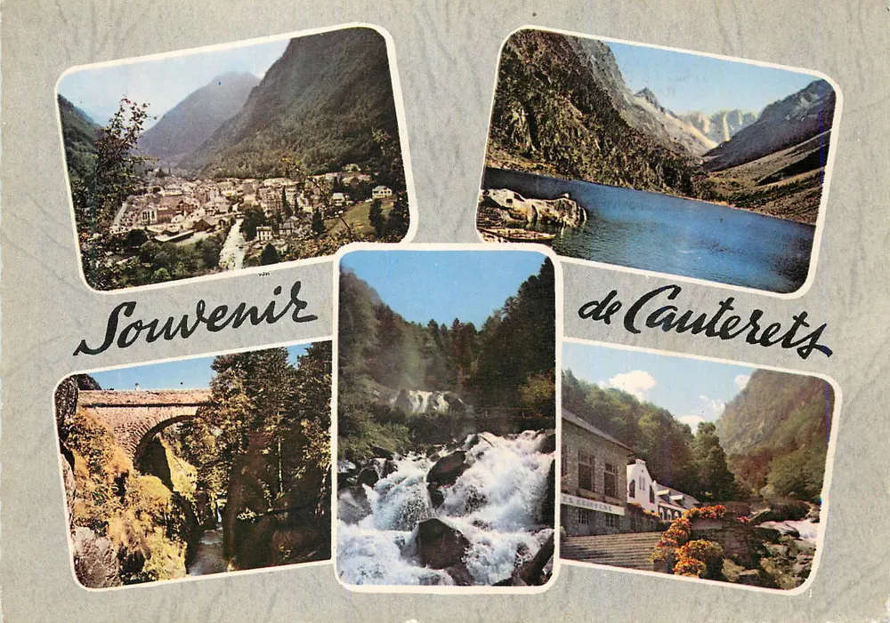 Cauterets — Lembrança de Cauterets — Editor E.G. POUCE, n°360 - Frente