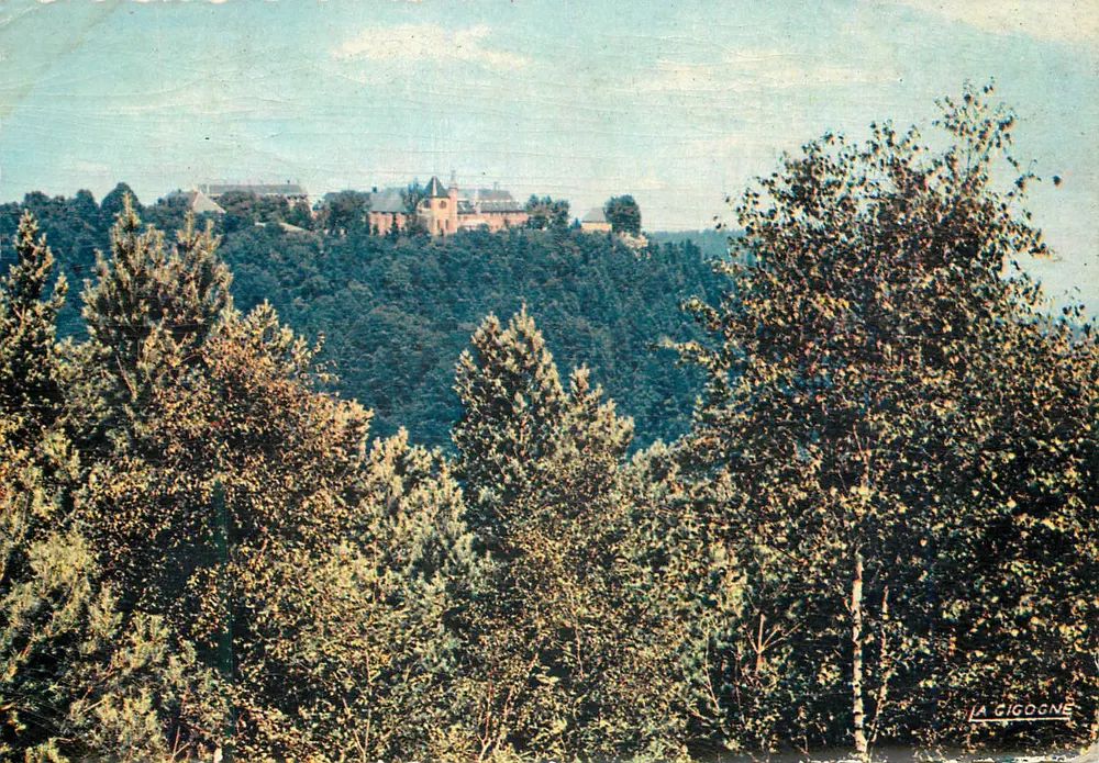 Mont Sainte-Odile — vu depuis le Mur Païen — La Gigogne - Recto