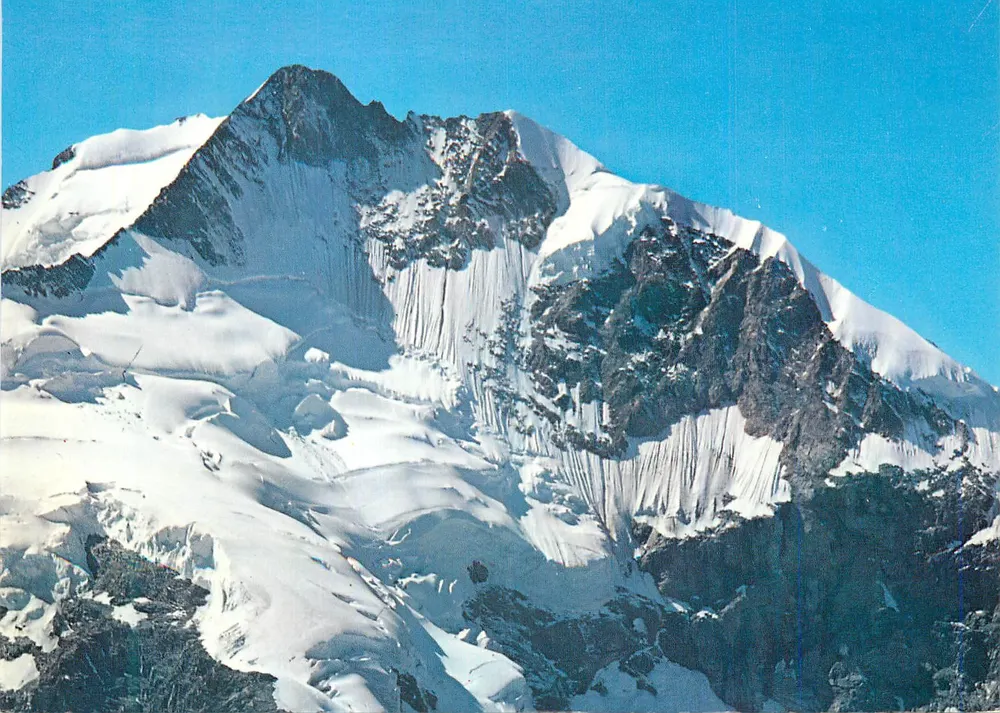 पिज़ बर्निना (4049 मीटर) — बियांकोग्रैट — फोटोग्लोब-वेहर्ली एजी, जूरिख - आगे