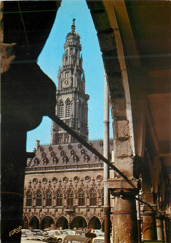 Arras (P.-de-C.) — O Hotel de Ville — Edição da Europa, Sarreguemines - Frente
