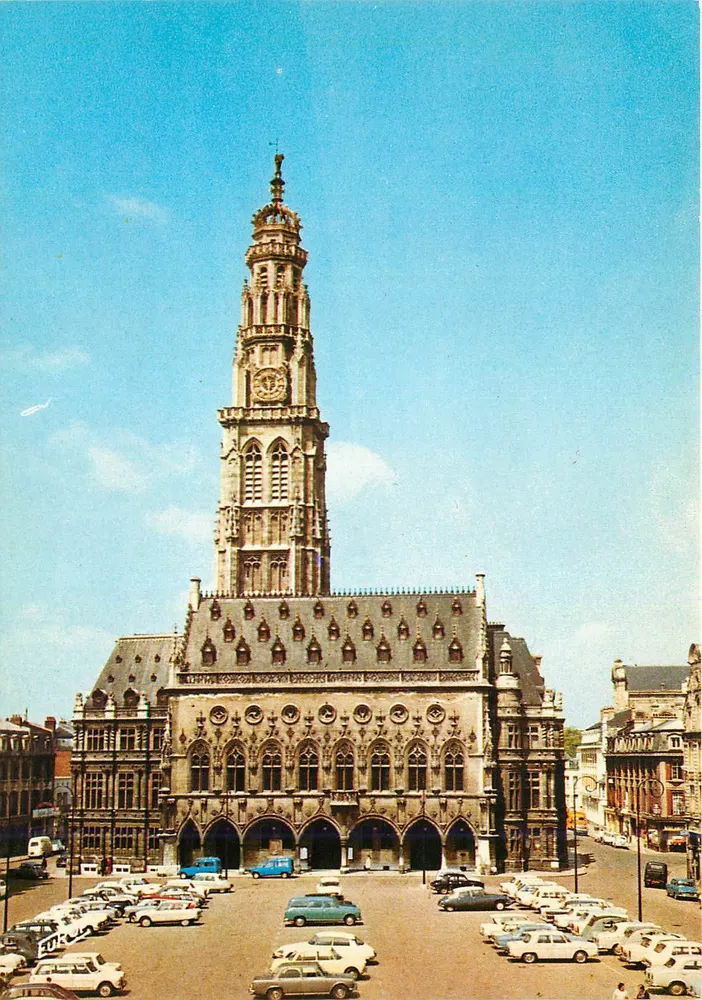 Arras — O Hotel de Ville — Edição Pierron - Frente