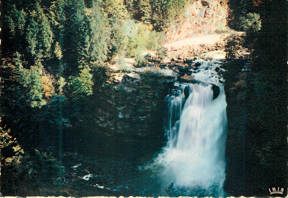 Le Saut du Doubs — La Franche-Comté pittoresque — Éditions de Haguenauc - Recto