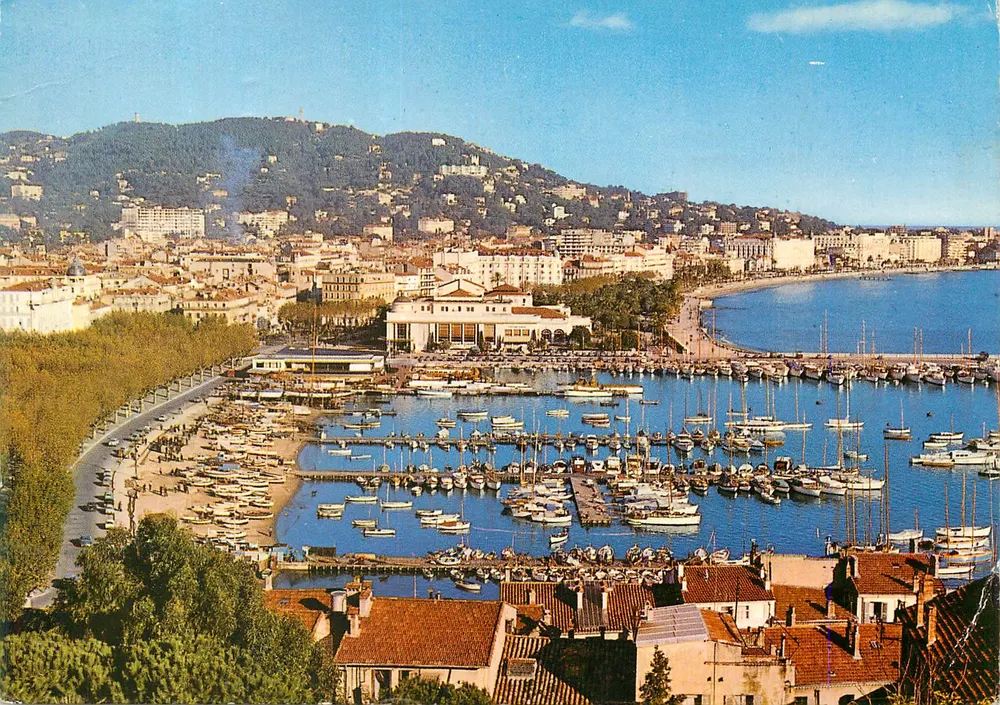 Cannes — General View Taken from the Suquet — Art Editions Montvet, Nîmes - Front