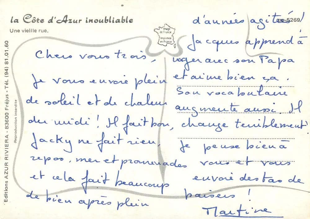 Rion — rue ancienne — Éditions AZUR - Verso