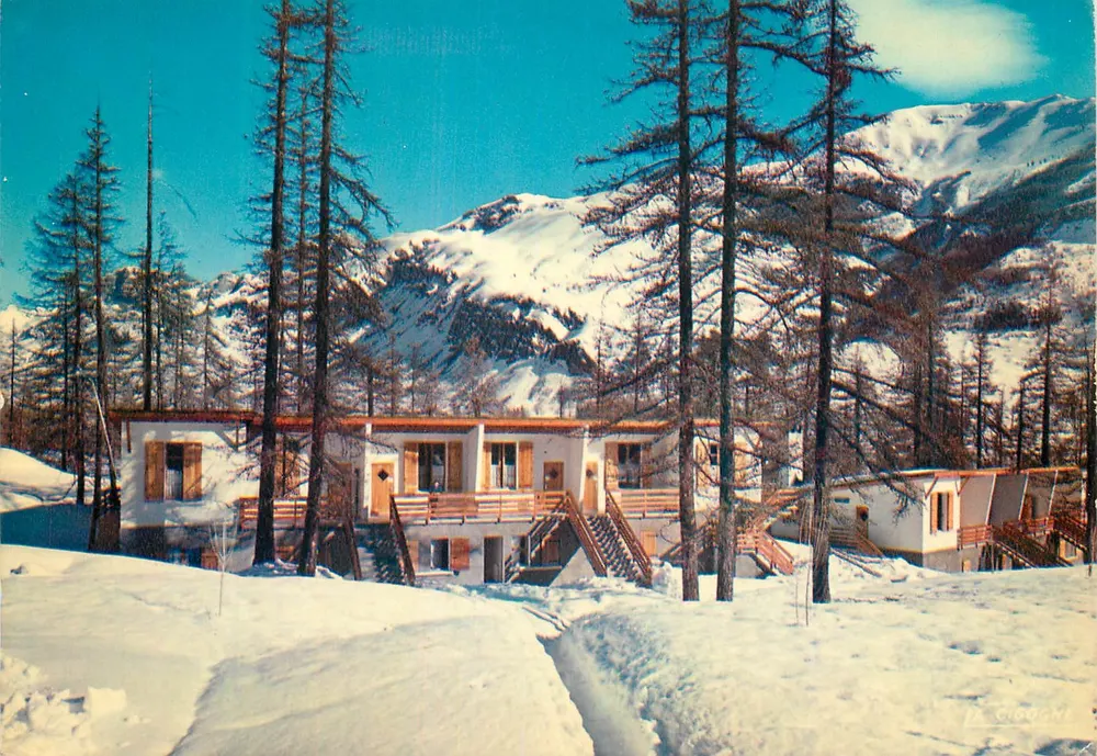 Clube Méditerrâneo — Monetier-les-Bains — Edições 'La Cigogne' - Frente