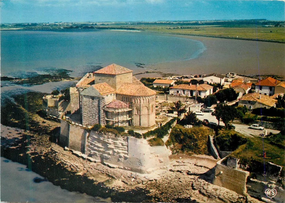 Talmont-sur-Gironde — Katedra z XI wieku — Couleurs Naturelles, nr 1025 - Awers