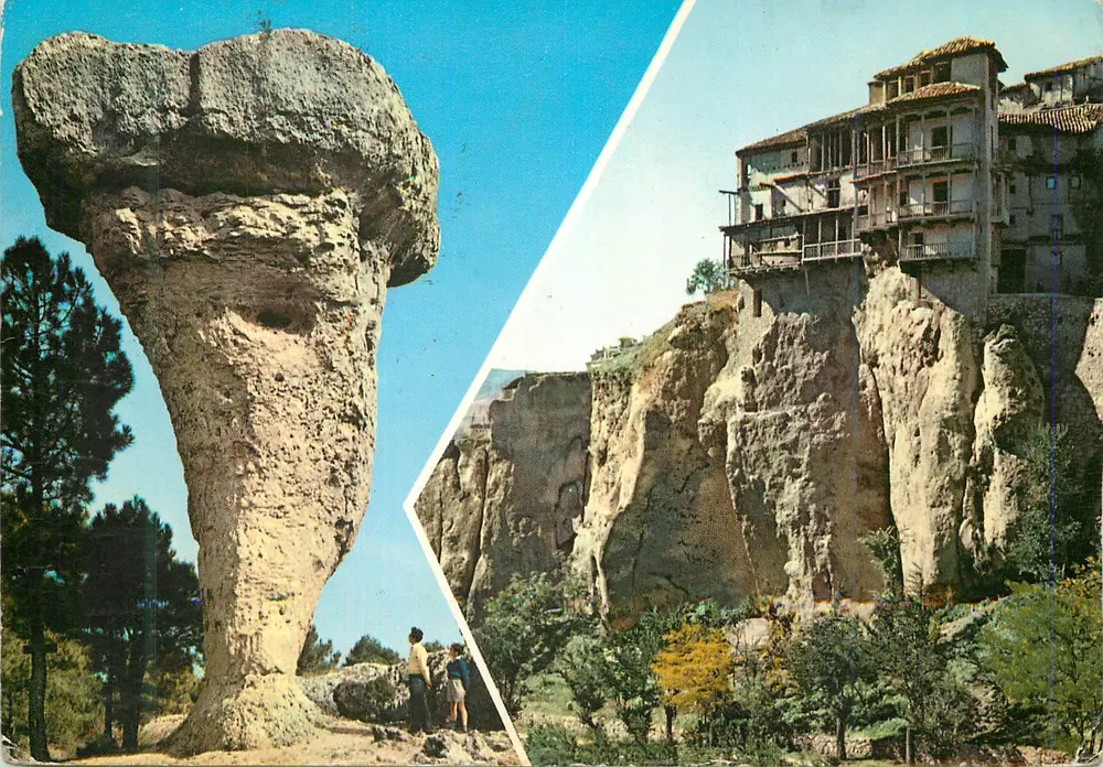 Cuenca. Casas Colgadas y la Ciudad Encantada — Garcia Garrabella & Cía. S.R.C. Nr. 12476 - Vorderseite