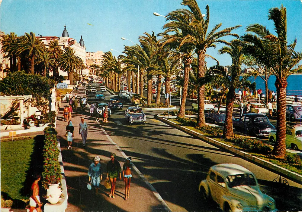 Cannes - A Croisette — Salão Internacional do Trem — Edições MAB - Frente