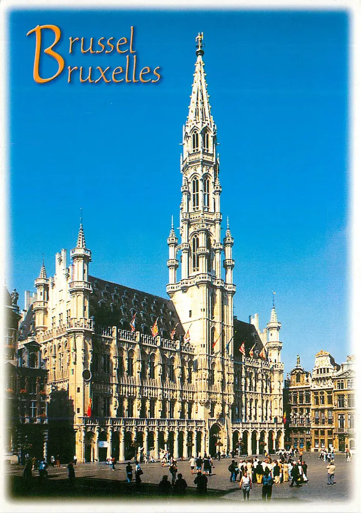 Bruxelas - Grand'Place - Hotel de Ville — editor NEIS, n° 100/610 - Frente
