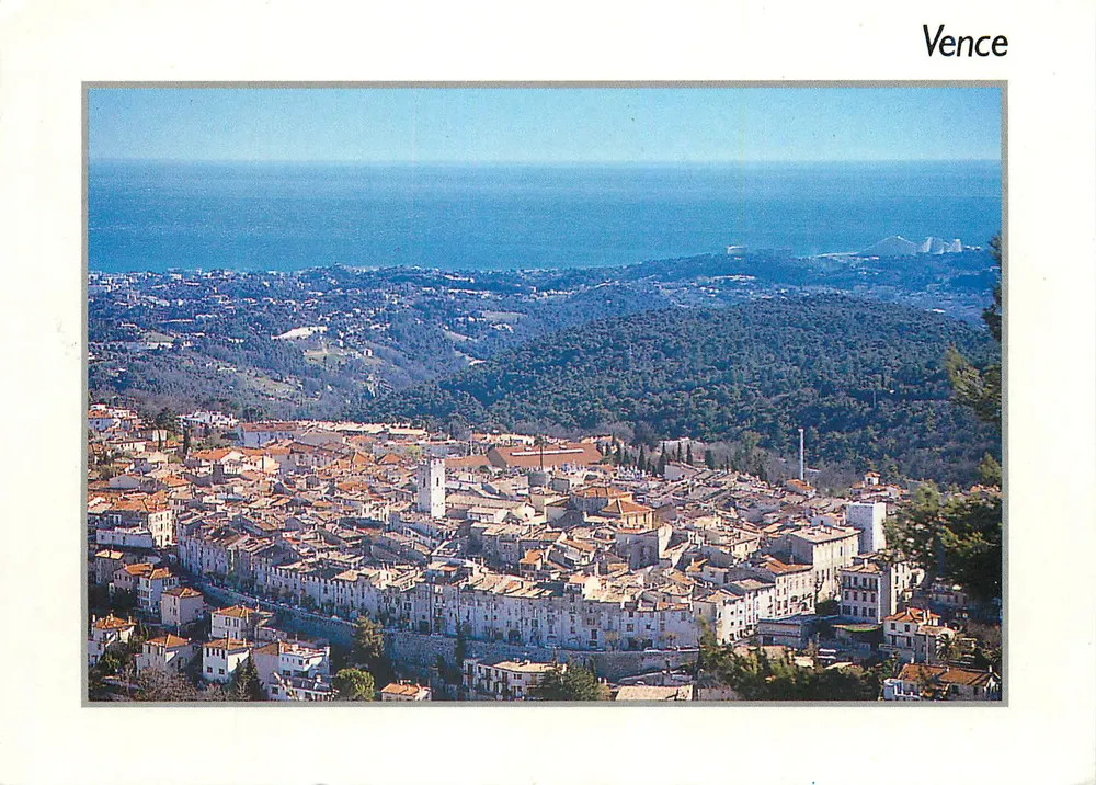 Vence — vista geral — Éditions S.M.D. Impressions Combier - Frente