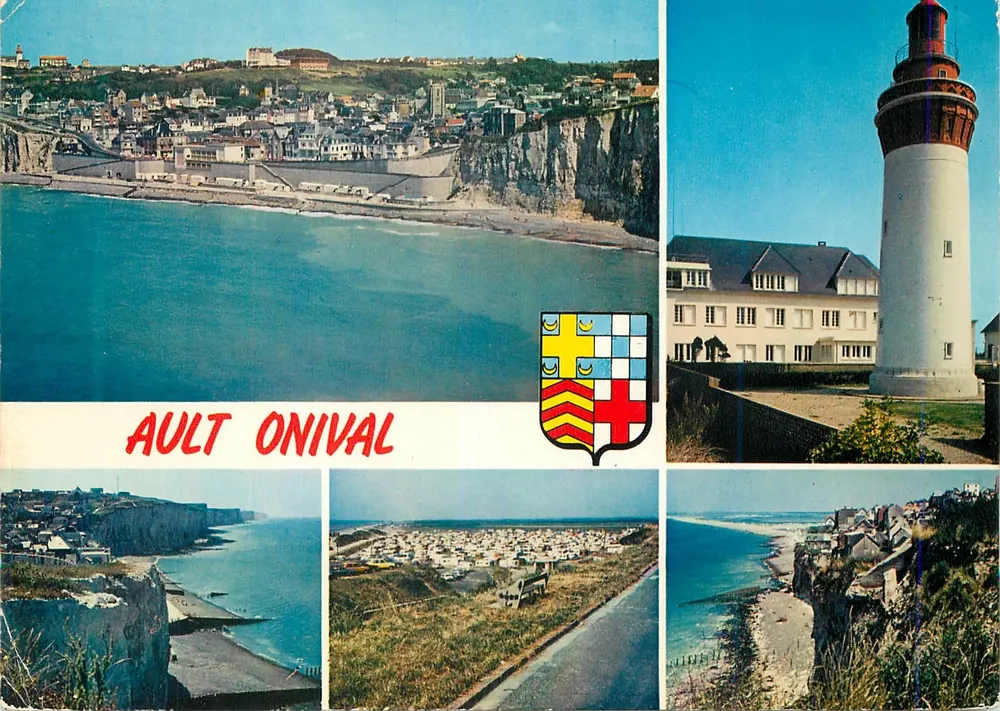 Ault-Onival — vista panorâmica e farol — editor Ault ses Trois Plages - Frente