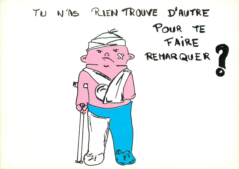 Kranker Charakter — Karikatur — PATY & SWEETTY n°25 - Vorderseite