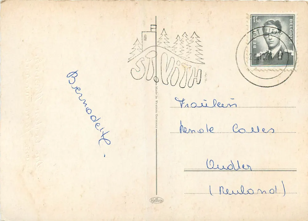 Hufeisen und Pilze — Saint-Vith — Verlag Krüger - Rückseite