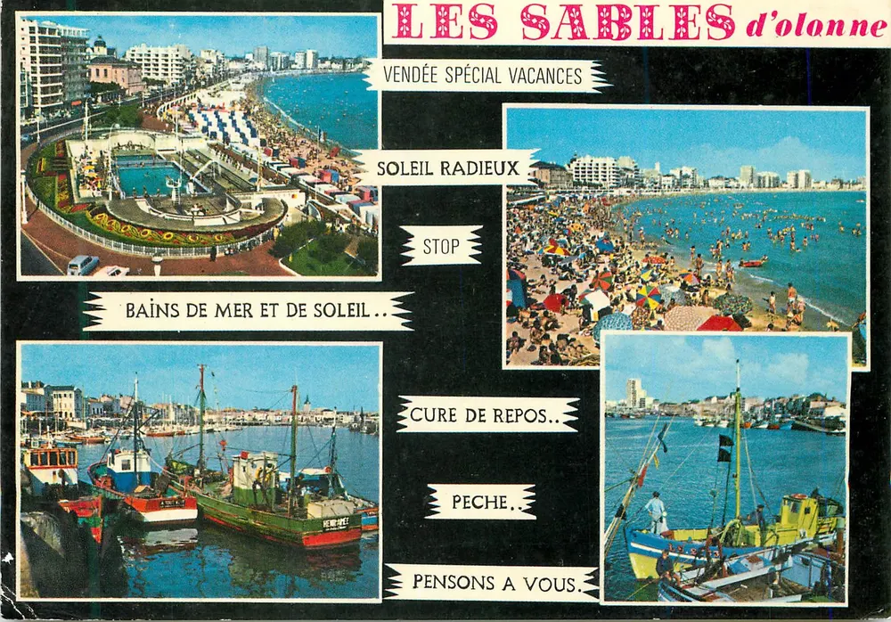 Les Sables d'Olonne — Vendée Spécial Vacances — Édition du Vieux-Chouan - Recto