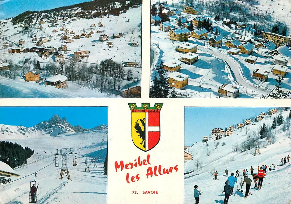 Meribel les Allues — As Três Vales — editor Couleurs Naturelles - Frente