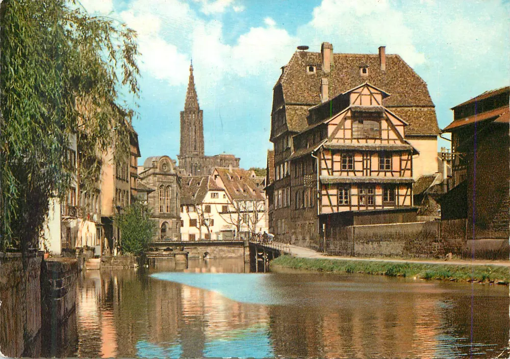 Estrasburgo — La Petite France — Le Éditions d'Art Robert - Anverso