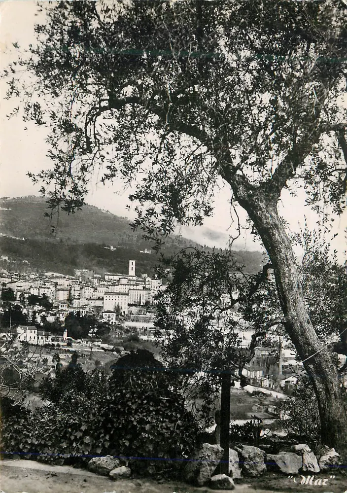 Grasse — Vista geral — Les Éditions MAR, Nice - Frente