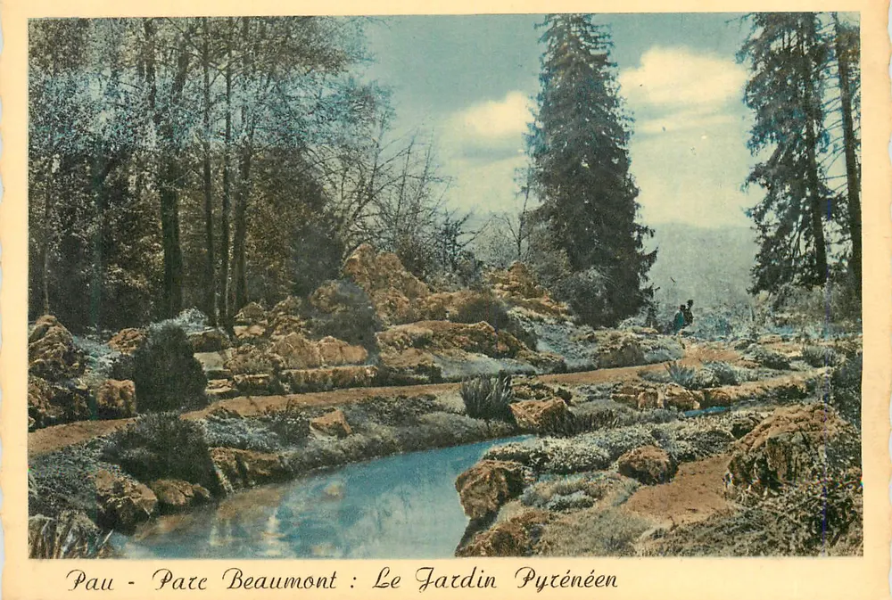 Pau - Pate Beaumont : O Jardim dos Pirineus — Edições Midi-Pirineus - Frente