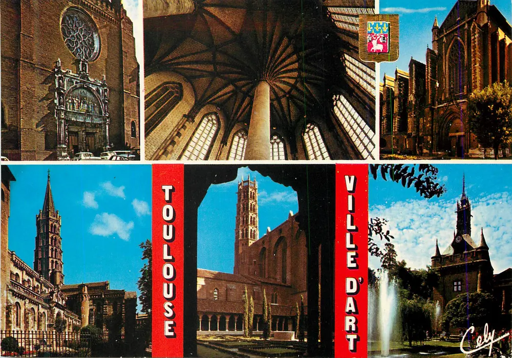Toulouse — Cidade de Arte — Editora CELY Michel-Unis - Frente